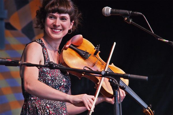 Lucy Farrell . Emily Portman & The Coracle Band (England) . Rudolstadt Festival . 2016 (Foto: Andreas Kuhrt)