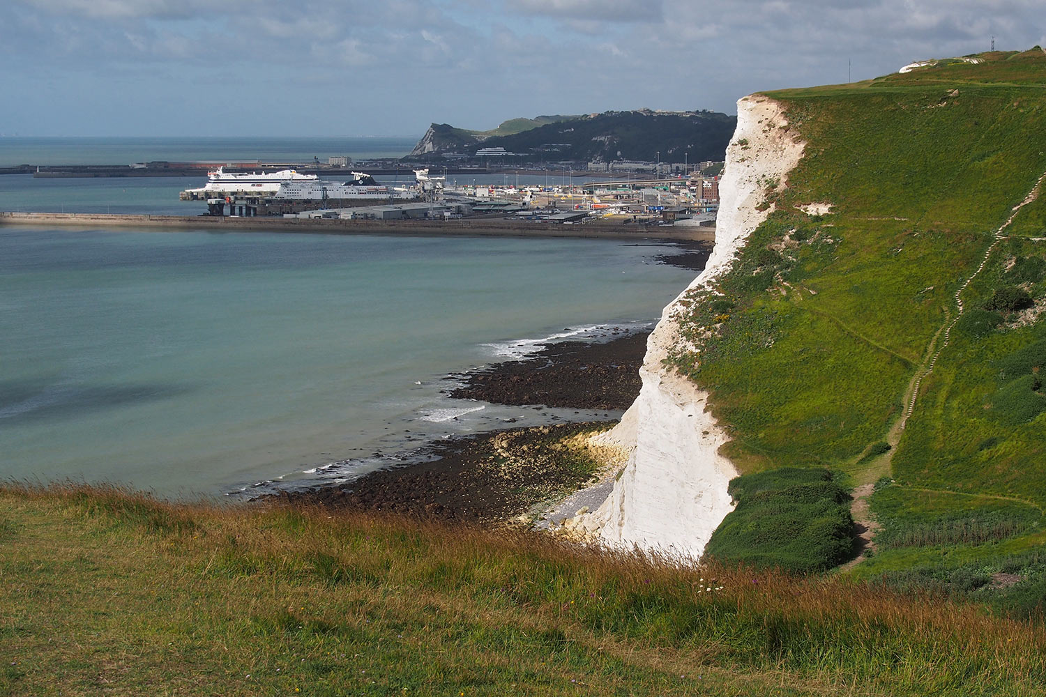 Dover Kreideküste . England (Foto: Andreas Kuhrt 2016)