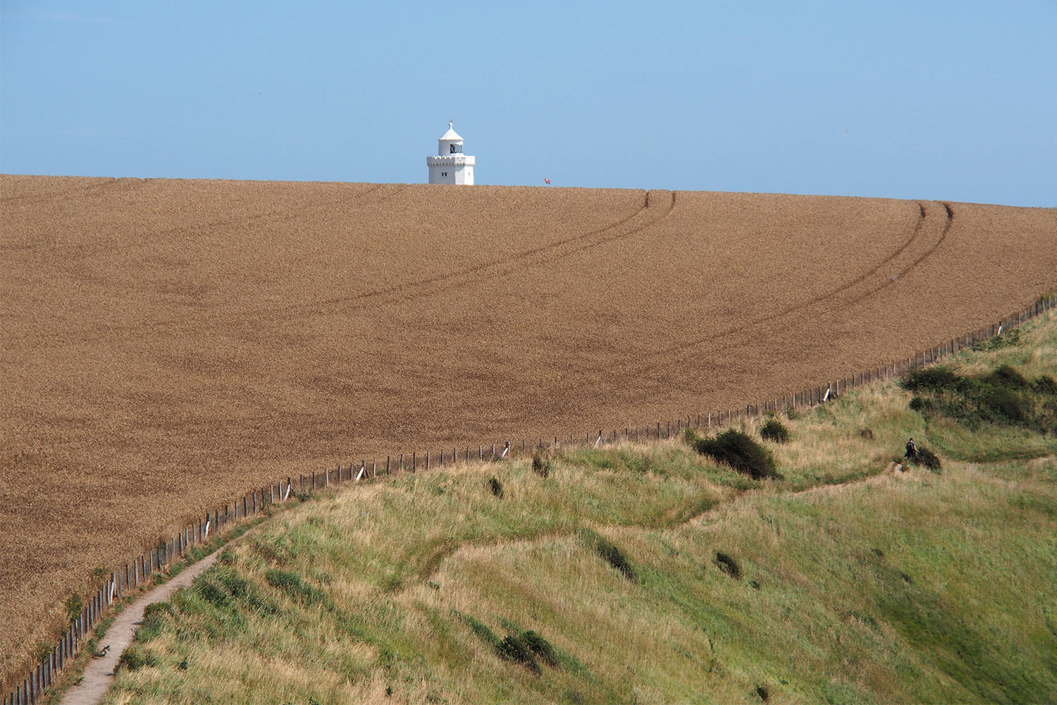 South Foreland Lighthouse . Dover Kreideküste . England (Foto: Andreas Kuhrt 2016)
