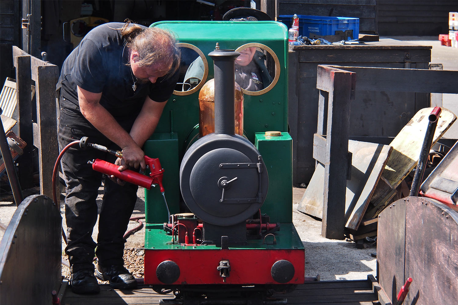 Hastings Miniature Railways . Rock-a-Nore Station . England (Foto: Andreas Kuhrt 2016)