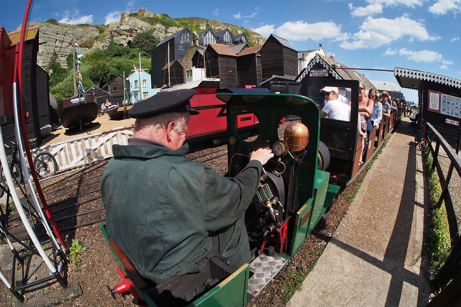 Hastings Miniature Railways . Rock-a-Nore Station . England (Foto: Andreas Kuhrt 2016)