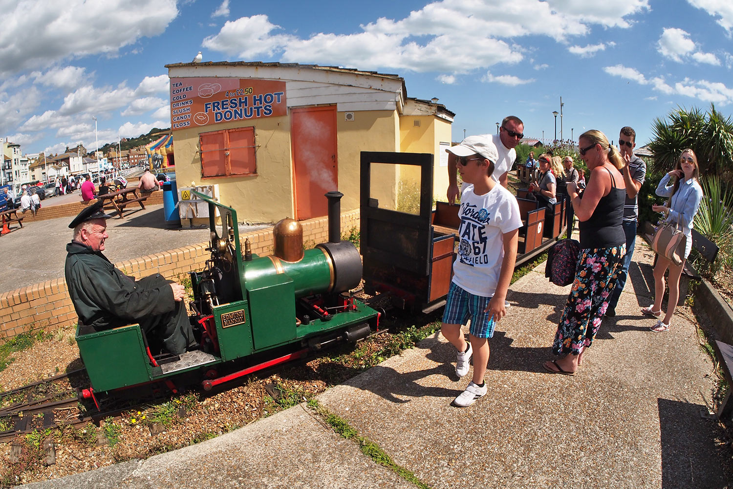 Hastings Miniature Railways . Marine Parade Station . England (Foto: Andreas Kuhrt 2016)