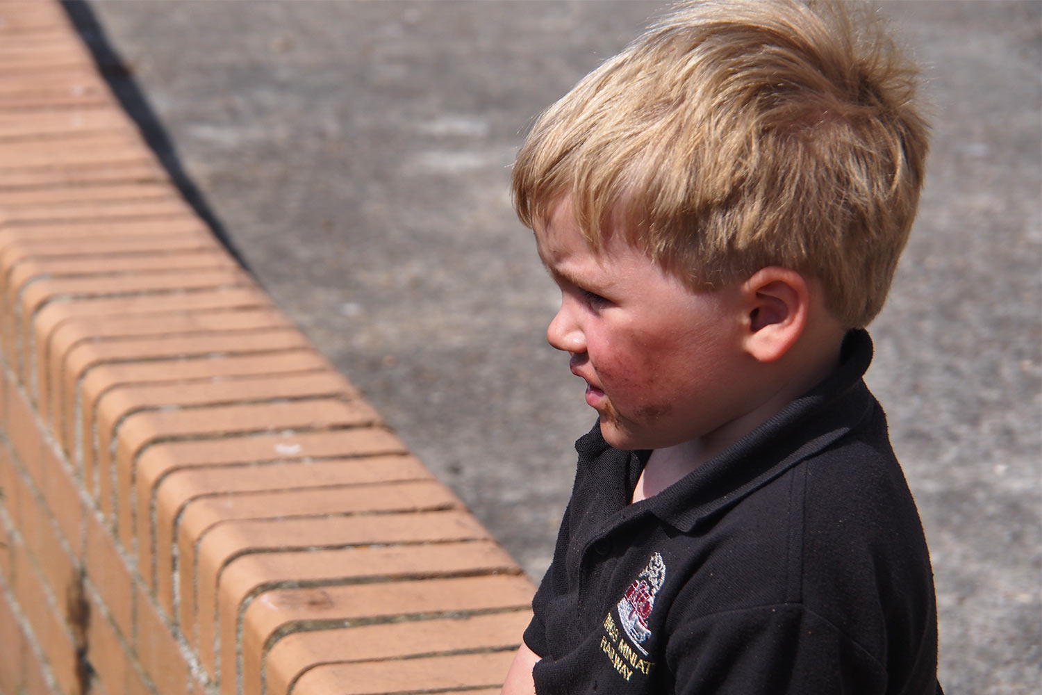 Eisenbahner-Nachwuchs . Hastings Miniature Railways . England (Foto: Andreas Kuhrt 2016)