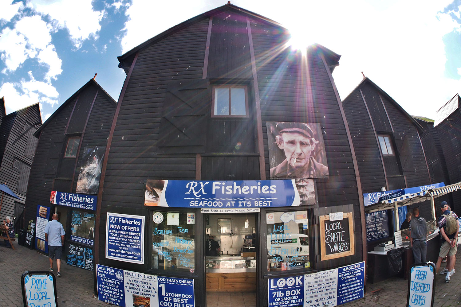 Fischmarkt . The Stade . Hastings . England (Foto: Andreas Kuhrt 2016)