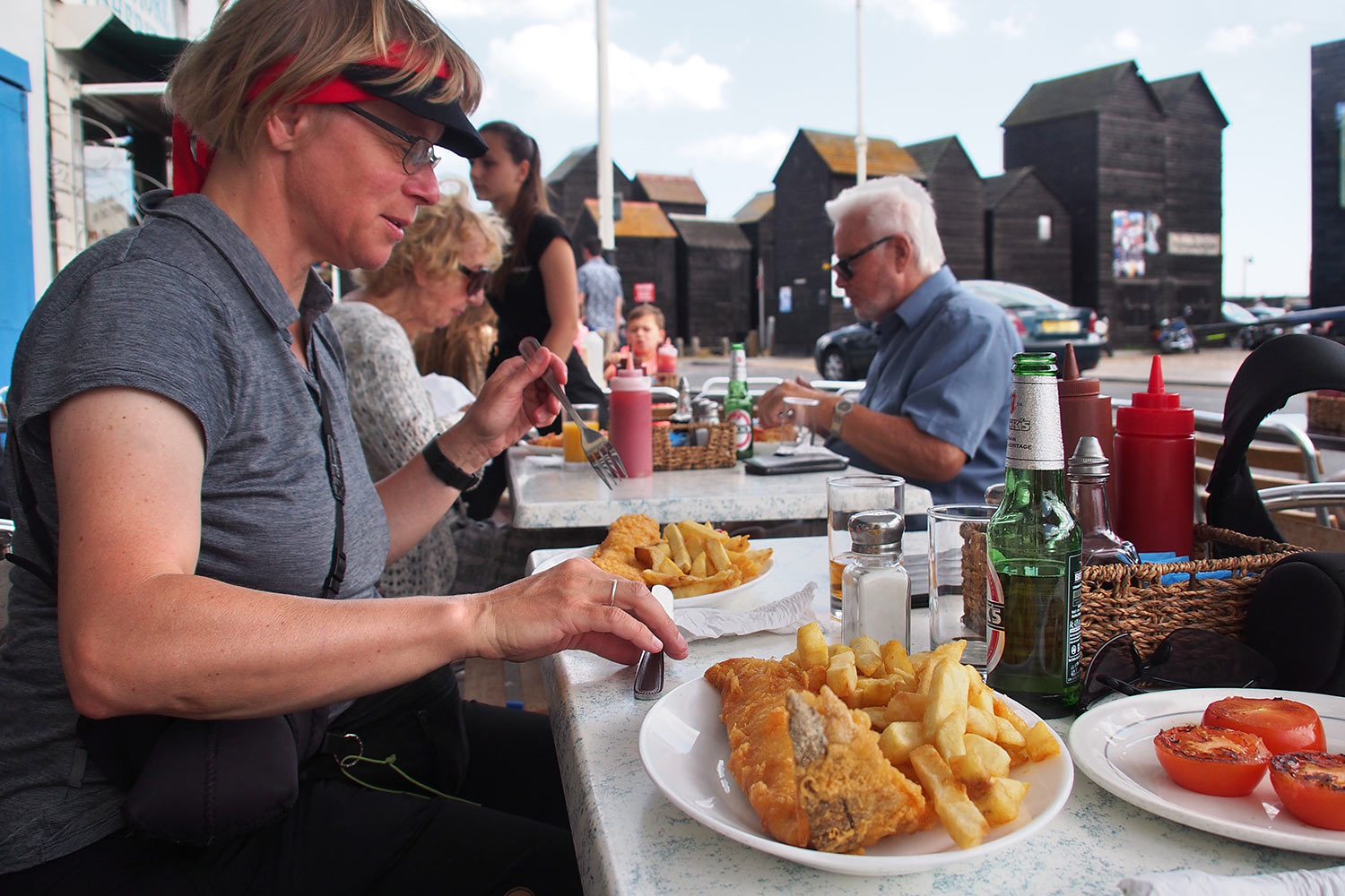Fish-n-Chips-Restaurant "Mermaid" . Hastings . England (Foto: Andreas Kuhrt 2016)