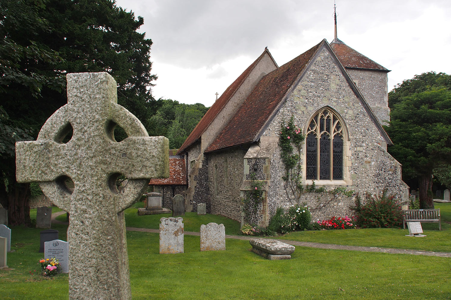 East Dean Church . bei Birling Gap . England (Foto: Andreas Kuhrt 2016)