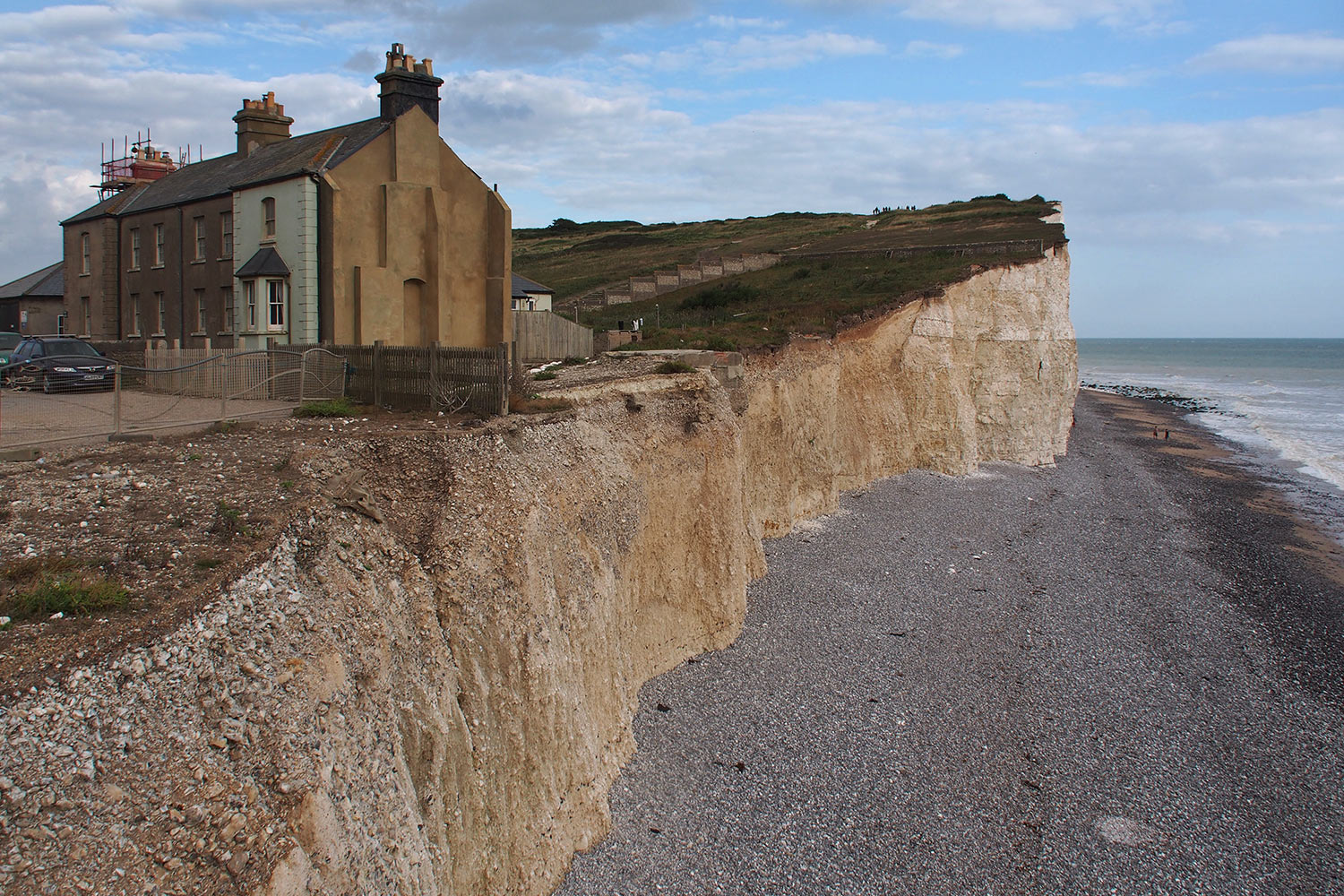 Steilküste bei Birling Gap . England (Foto: Andreas Kuhrt 2016)