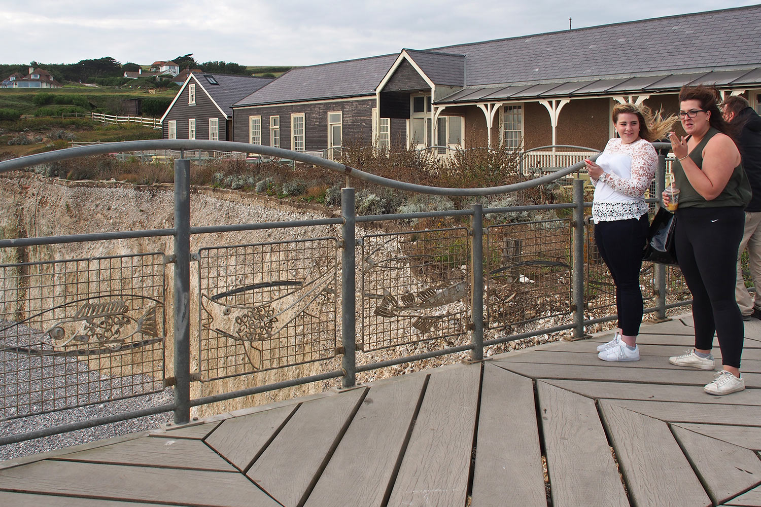 2 Grazien . Birling Gap . England (Foto: Andreas Kuhrt 2016)