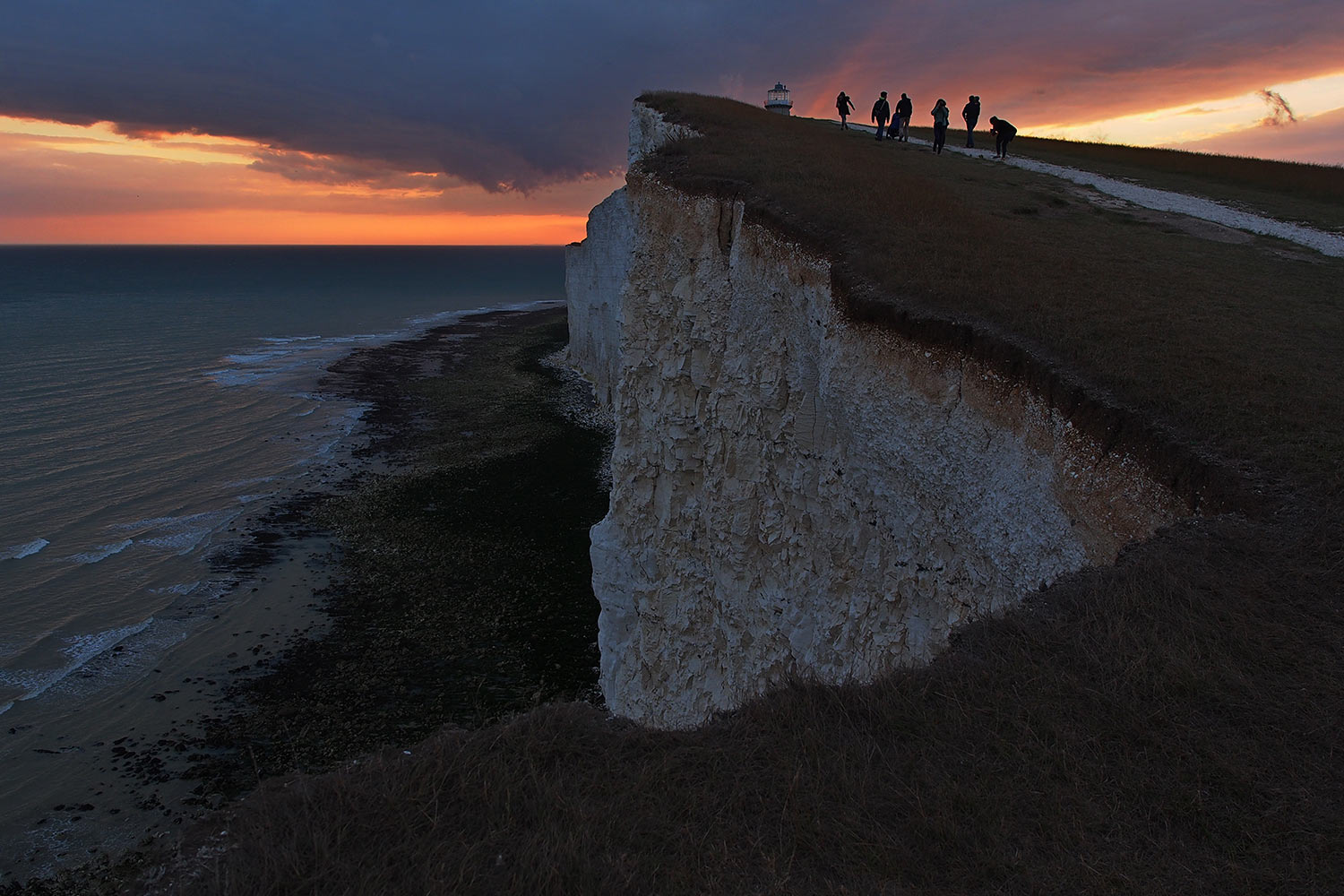 Belle Tout Lighthouse . bei Beachy Head . England (Foto: Andreas Kuhrt 2016)