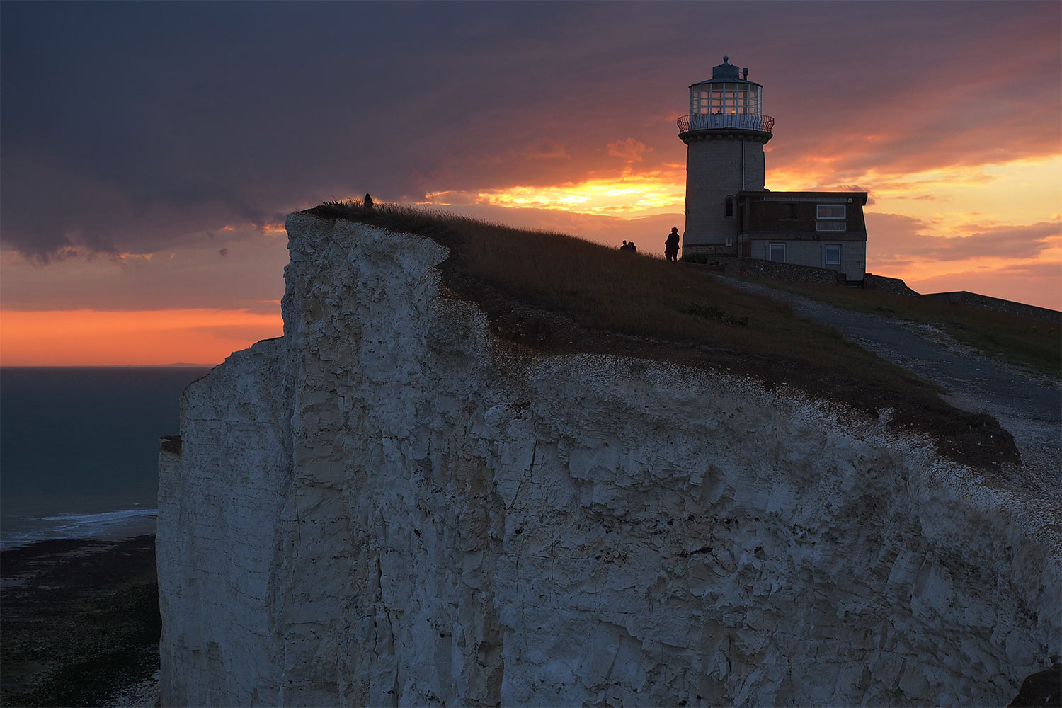 Belle Tout Lighthouse . bei Beachy Head . England (Foto: Andreas Kuhrt 2016)