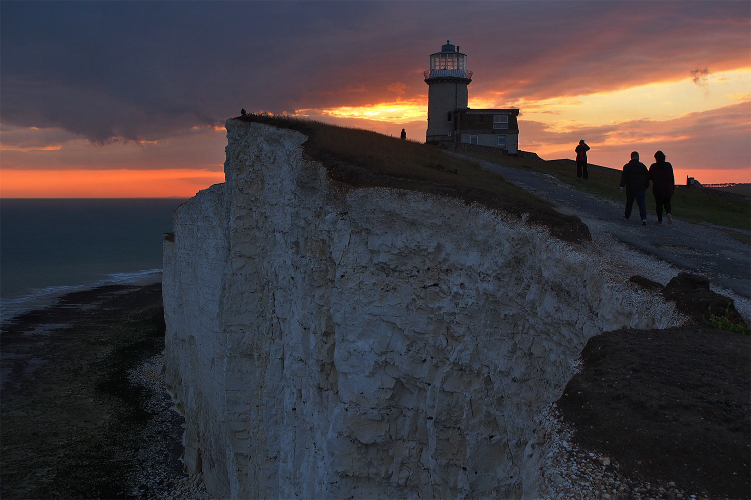 Belle Tout Lighthouse . bei Beachy Head . England (Foto: Andreas Kuhrt 2016)
