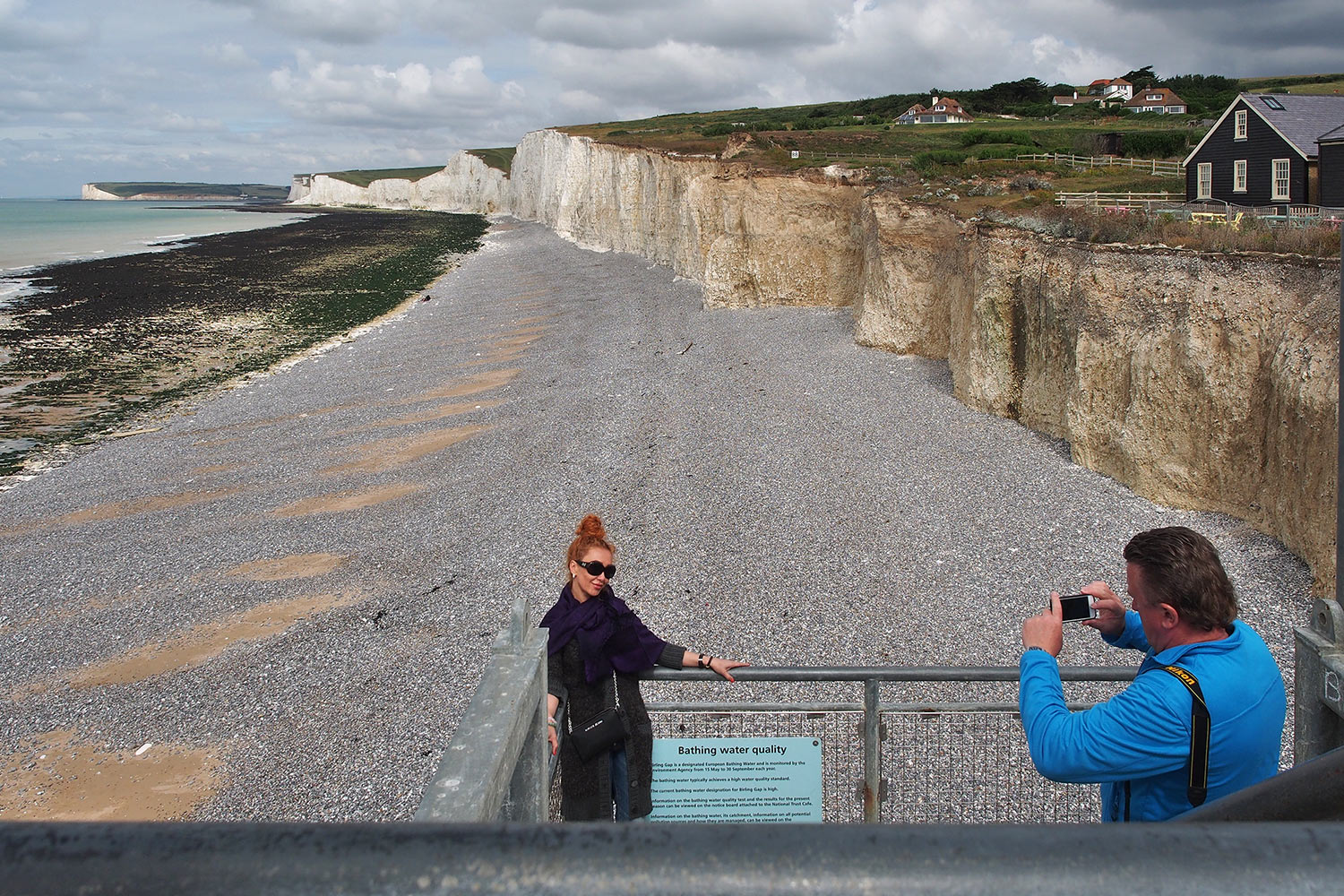 Maja Ljubimaja . Birling Gap . England (Foto: Andreas Kuhrt 2016)