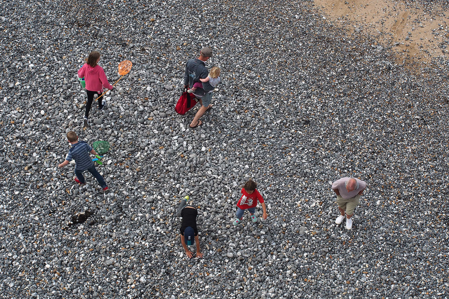 Am Strand . Birling Gap . England (Foto: Andreas Kuhrt 2016)