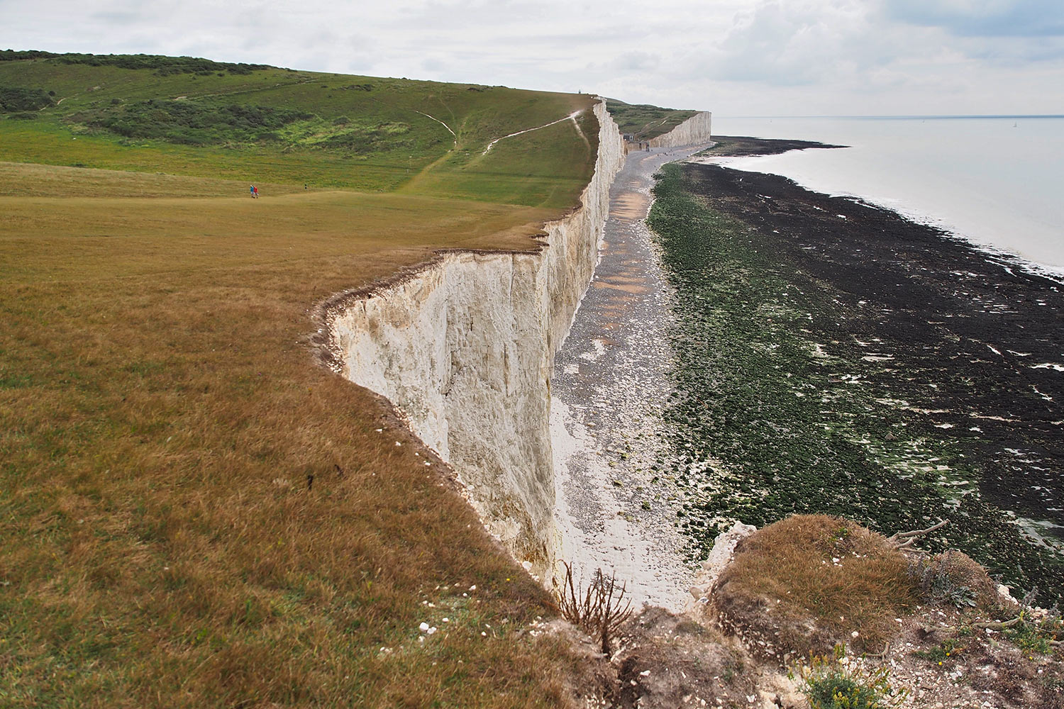 Sieben Schwestern Wanderweg . bei Birling Gap . England (Foto: Andreas Kuhrt 2016)