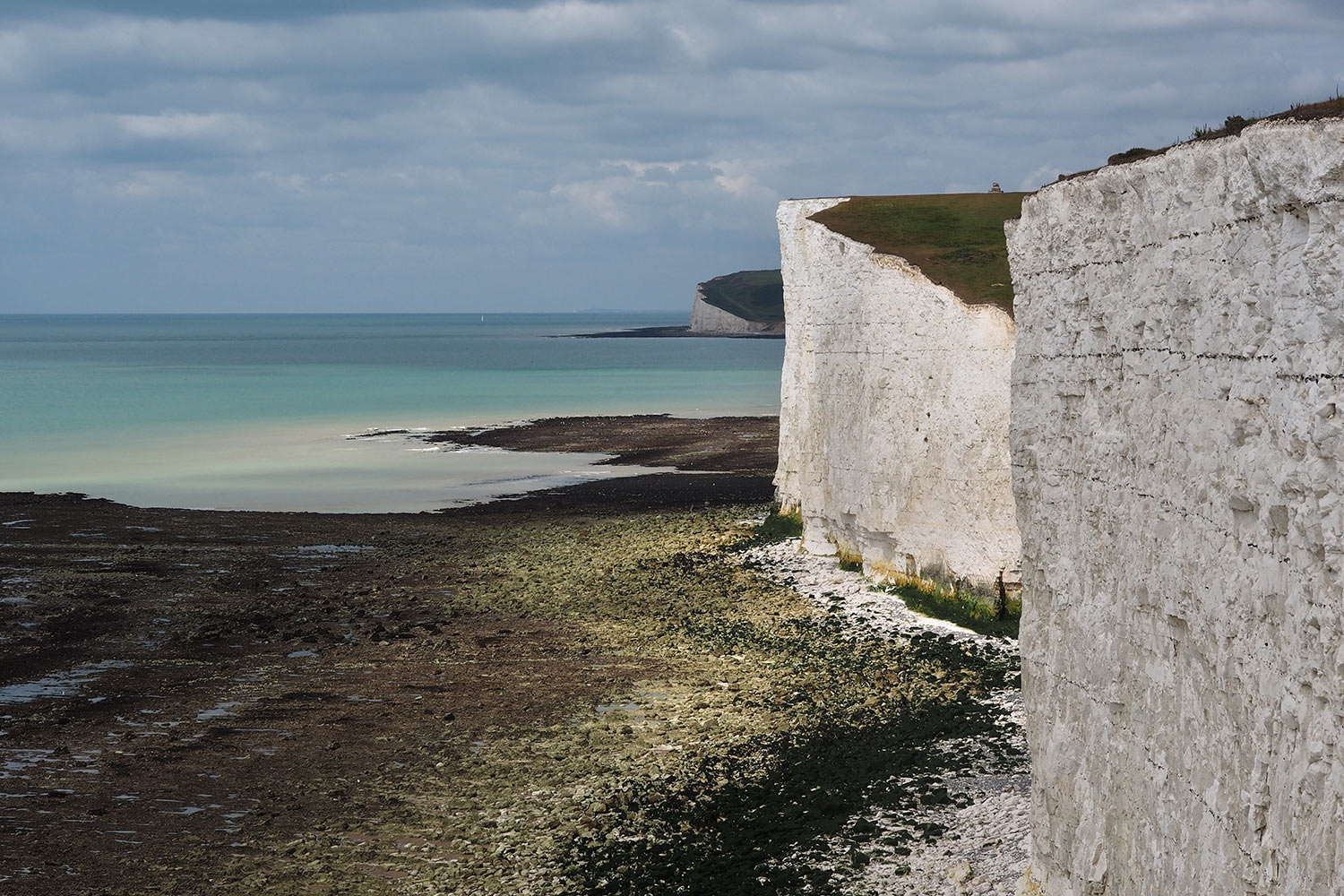 Sieben Schwestern Wanderweg . bei Birling Gap . England (Foto: Andreas Kuhrt 2016)