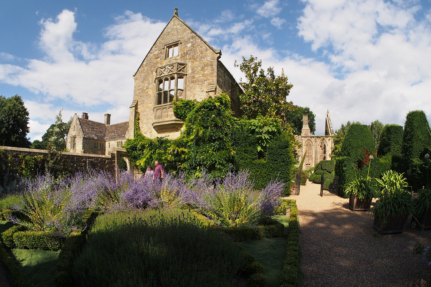 P0053885-2016-08-10-suedengland-nymans-house-garden-ruine Im Garten . Nymans House & Garden . bei Handcross . England (Foto: Andreas Kuhrt 2016)