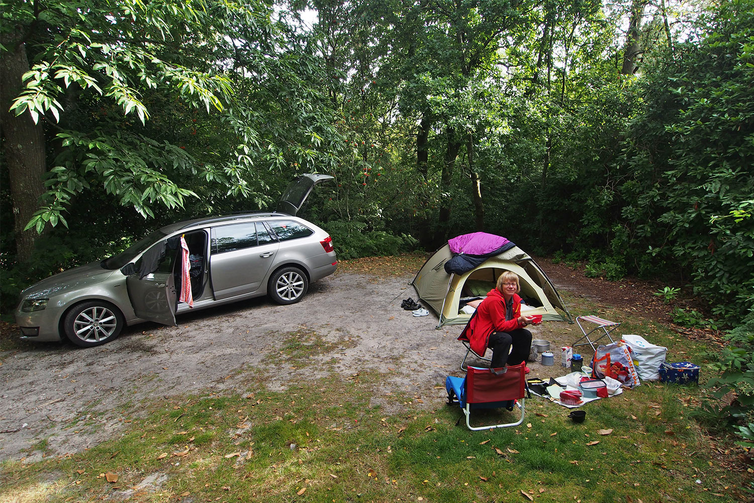 P0054034-2016-08-10-suedengland-graffham-camping-and-caravanning-club Campingplatz im Graffham Camping & Caravanning Club . England (Foto: Andreas Kuhrt 2016)
