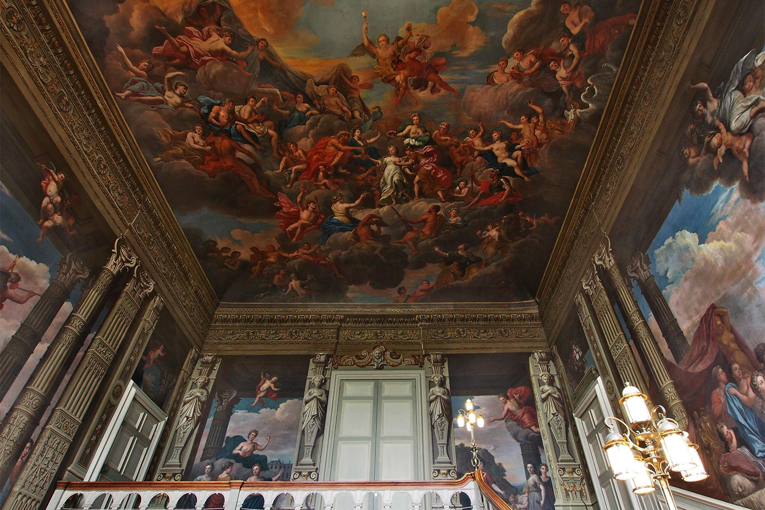 P0054171-2016-08-11-suedengland-petworth-house-painted-stair Painted Stair . Petworth House . Sussex . Südengland (Foto: Andreas Kuhrt)