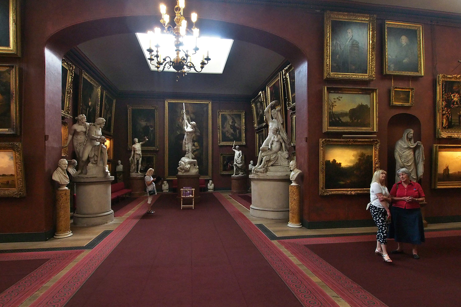P0054224-2016-08-11-suedengland-petworth-house-north-gallery North Gallery . Petworth House . Sussex . Südengland (Foto: Andreas Kuhrt)