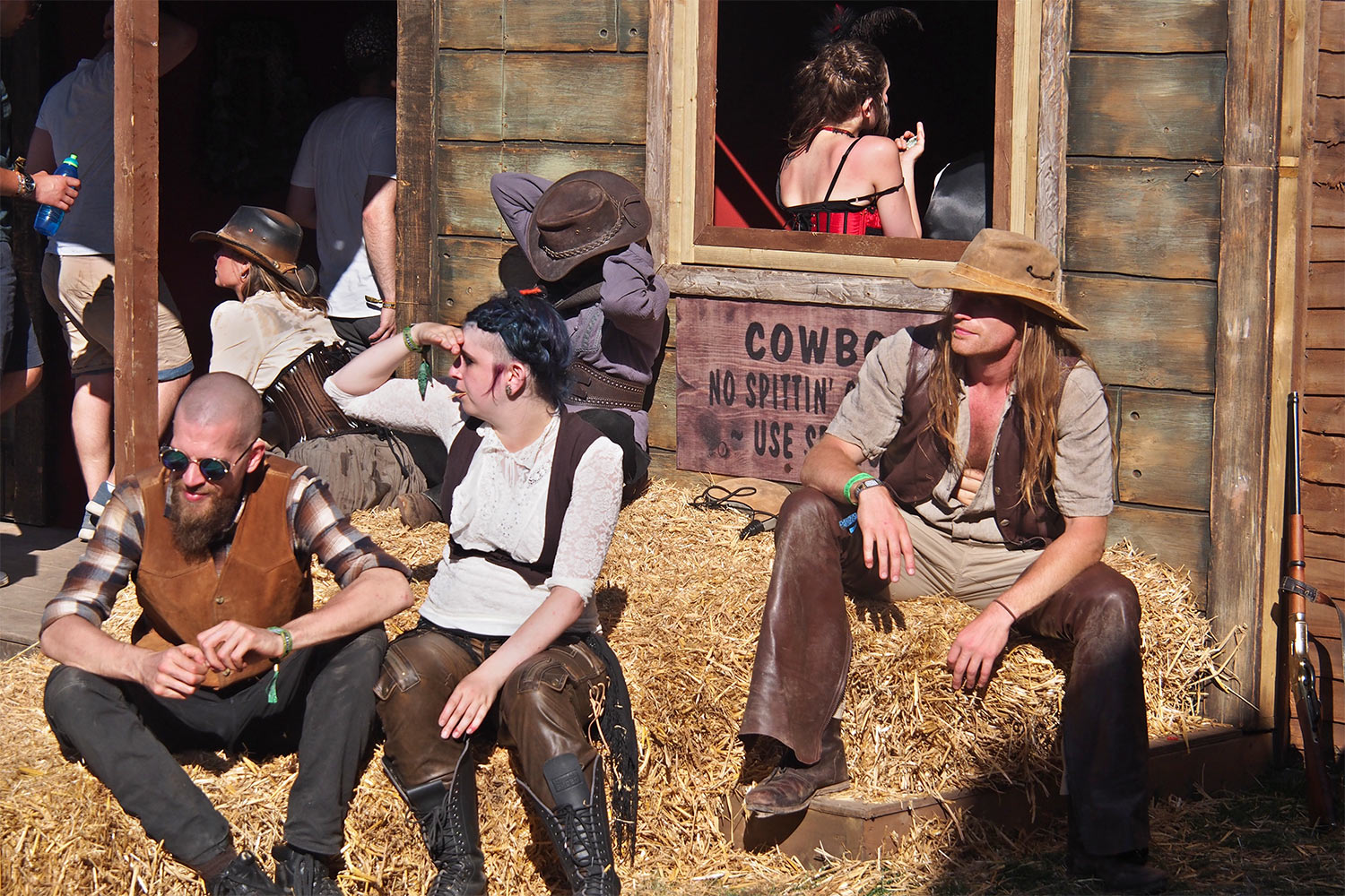 P0054843-2016-08-12-suedengland-boomtown "Wild West" . Boomtown Fair . bei Winchester . Hampshire . Südengland (Foto: Andreas Kuhrt)