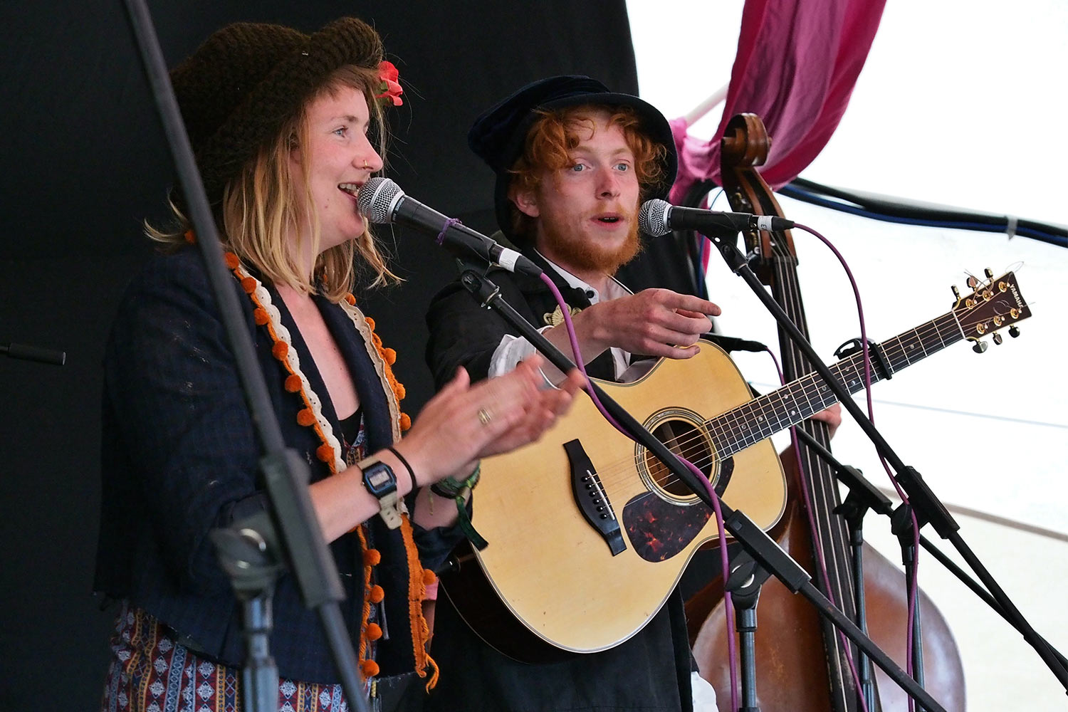P0055064-2016-08-13-suedengland-boomtown-whistlers-green-floating-lotus-snufkin Snufkin . Floating Lotus in Whistlers Green . Boomtown Fair . bei Winchester . Sussex . Südengland (Foto: Andreas Kuhrt)