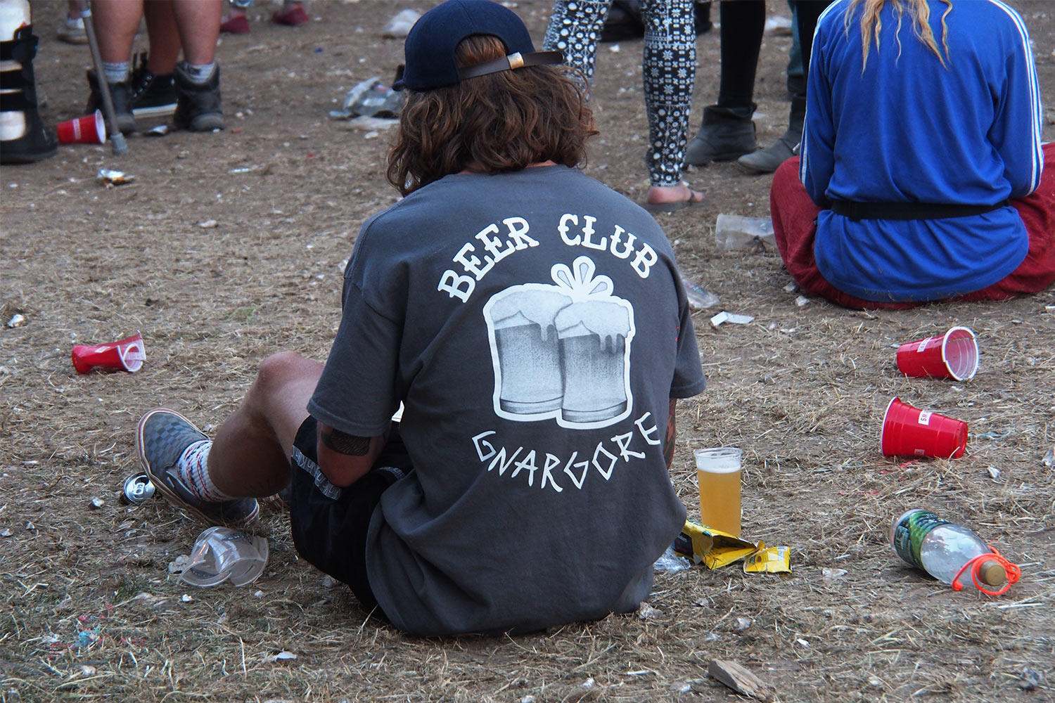 P0055193-2016-08-13-suedengland-boomtown-wild-west-beer-club-gnargore Beer Club . Old Mine in Wild West . Boomtown Fair . Matterley Estate bei Winchester . Sussex . Südengland (Foto: Andreas Kuhrt)