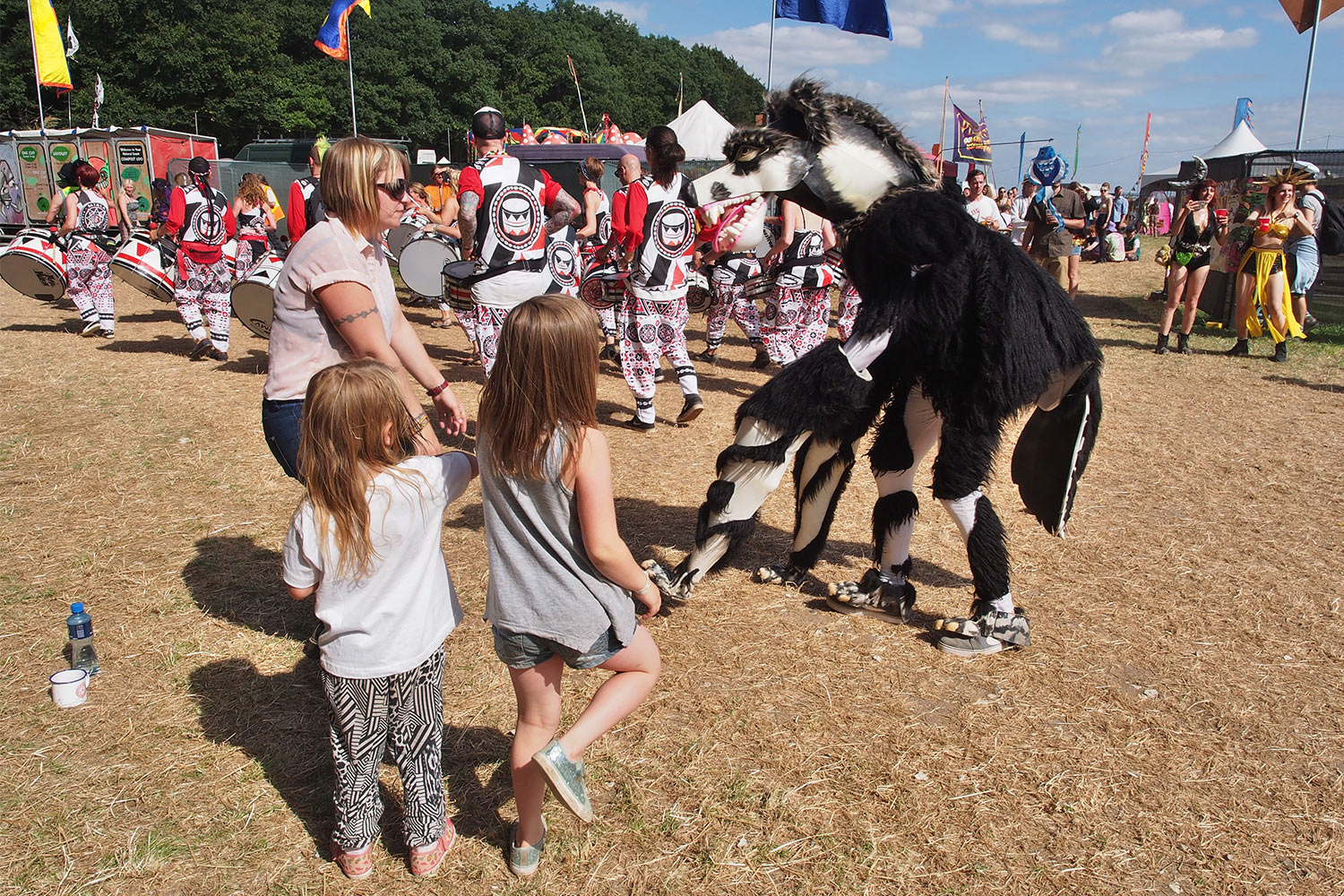 P0055442-2016-08-14-suedengland-boomtown-carnival Sunday Carnival Parade . Town Centre . Boomtown Fair . Matterley Estate bei Winchester . Sussex . Südengland (Foto: Andreas Kuhrt)