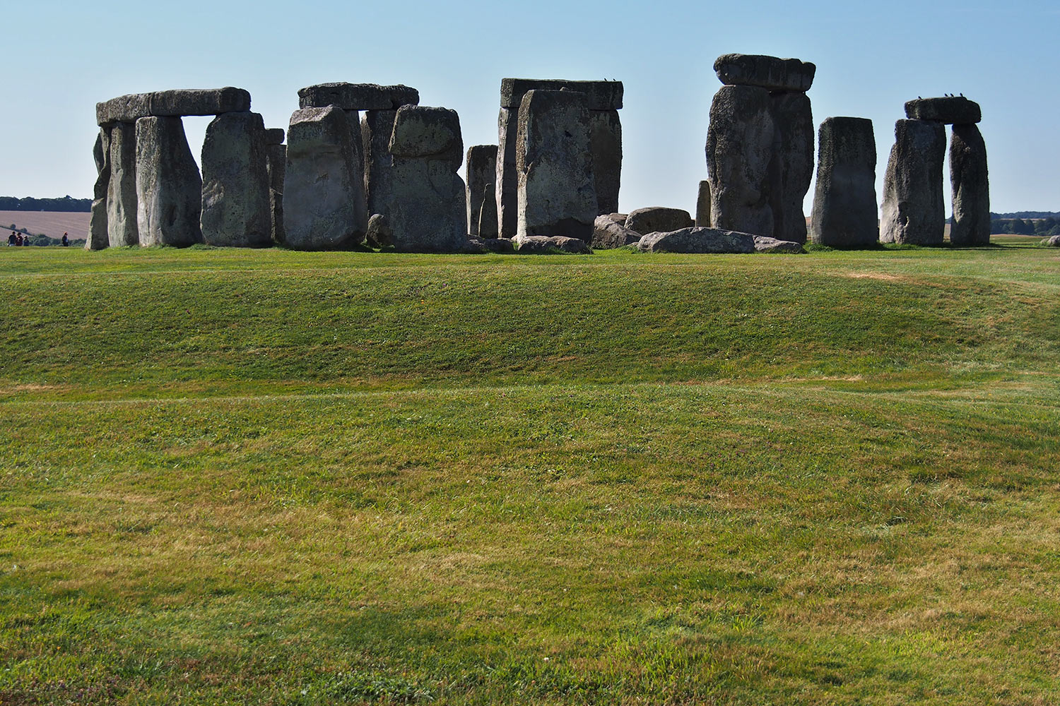 Stonehenge . bei Amesbury . Wiltshire . Südengland (Foto: Andreas Kuhrt)