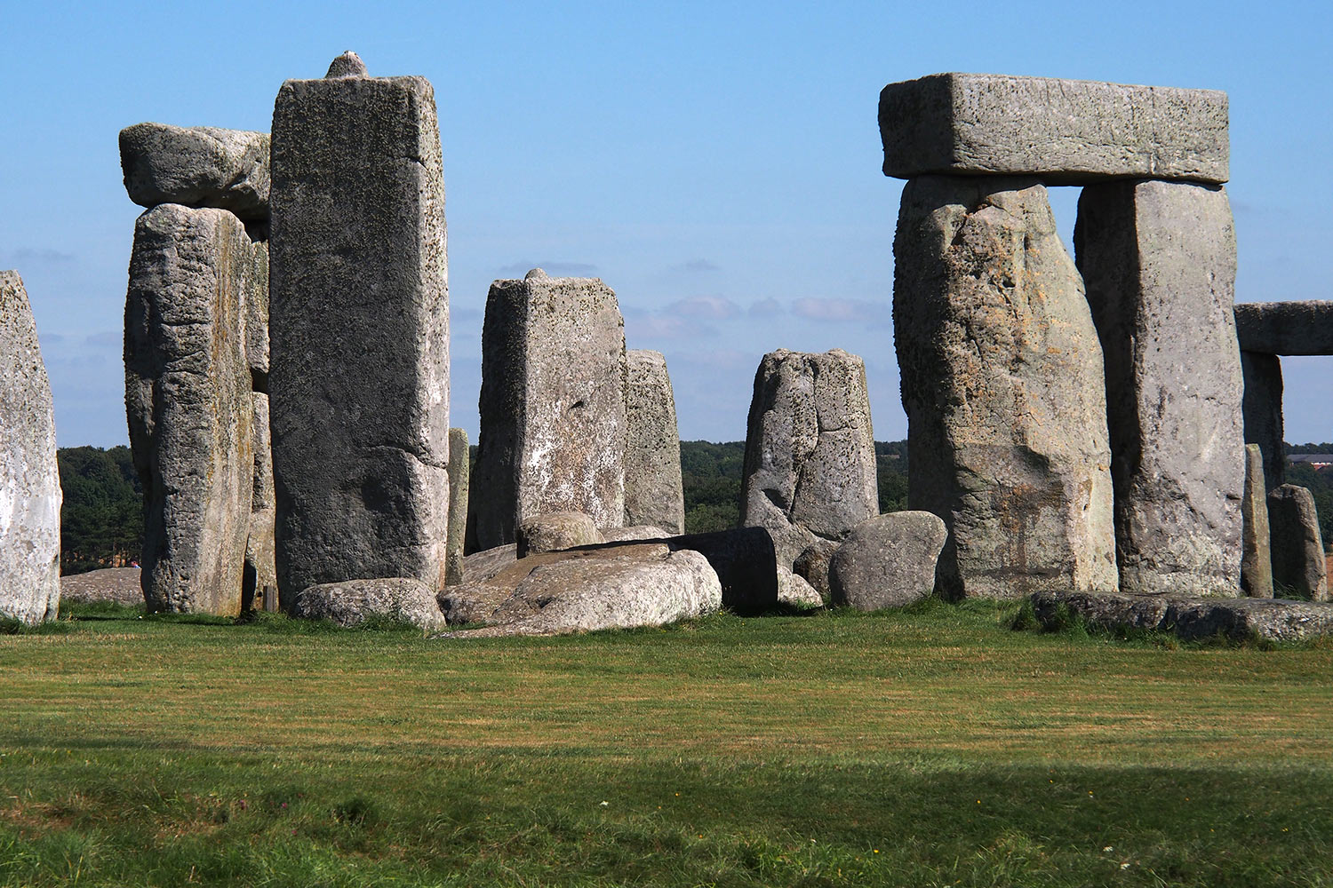 Stonehenge . bei Amesbury . Wiltshire . Südengland (Foto: Andreas Kuhrt)