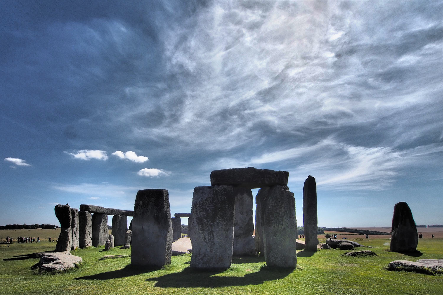 Stonehenge . bei Amesbury . Wiltshire . Südengland (Foto: Andreas Kuhrt)