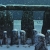 Winterszene im Film im Stonehenge Museum . bei Amesbury . Wiltshire . Südengland (Foto: Andreas Kuhrt)