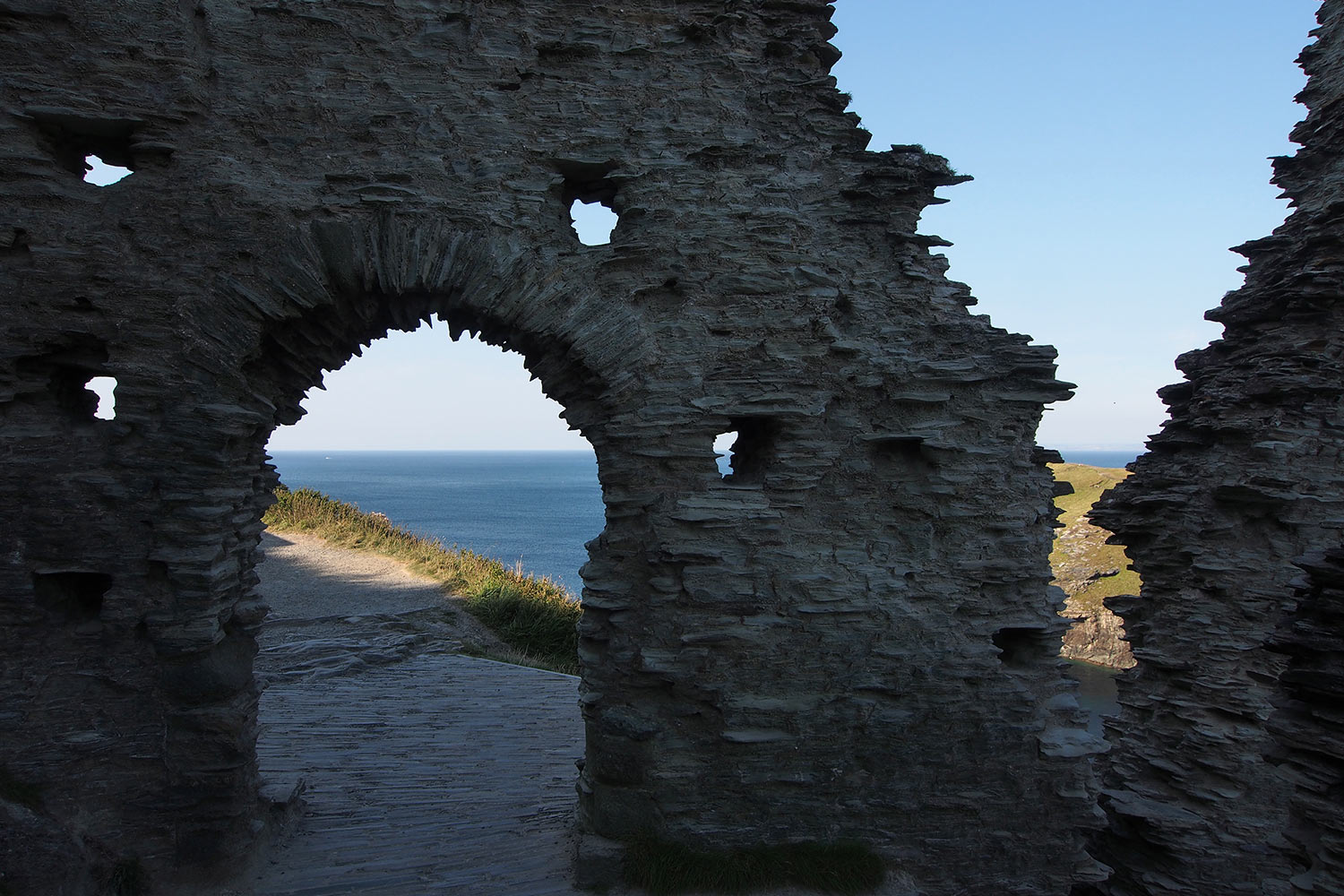 P0056164-2016-suedengland-tintagel-castle Tintagel Castle . Cornwall . Südengland (Foto: Andreas Kuhrt)