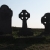 Grabsteine an der Normannischen Kirche St. Materiana bei Tintagel . Cornwall . Südengland (Foto: Andreas Kuhrt)