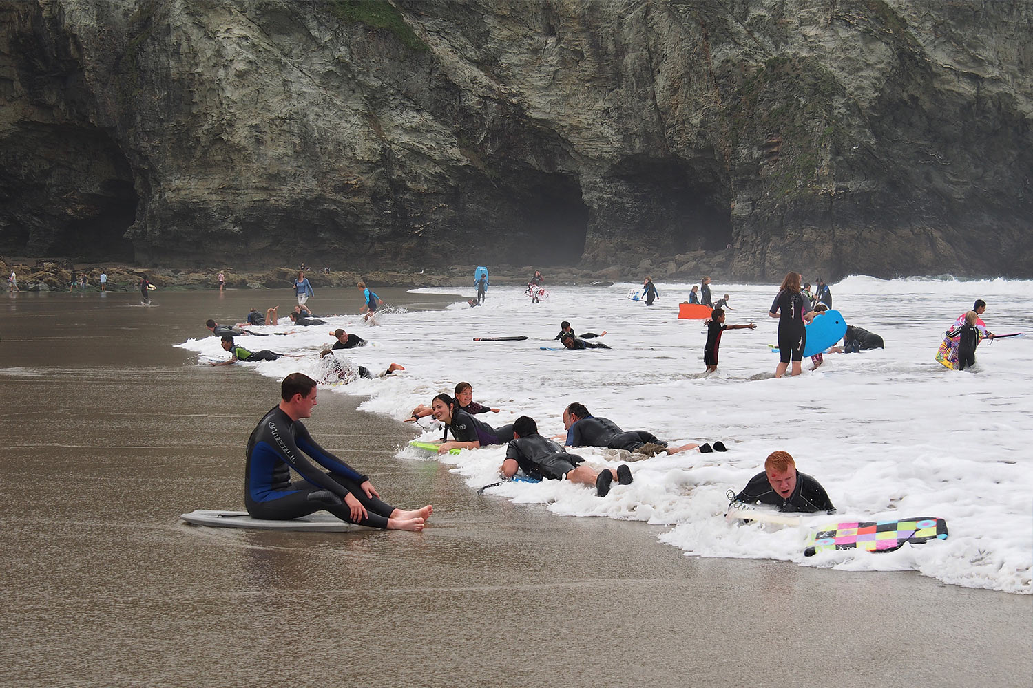 P0056546-2016-suedengland-cornwall-trebarwith-strand-surfer Surfer am Trebarwith Strand . Cornwall . Südengland (Foto: Andreas Kuhrt)