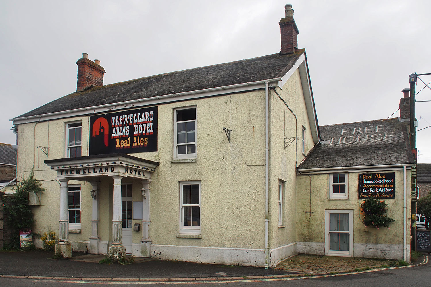 P0056897-2016-suedengland-cornwall-tin-coast-trevellard-arms-hotel Trevellard Arms Hotel . Tin Coast . Cornwall . Südengland (Foto: Andreas Kuhrt)