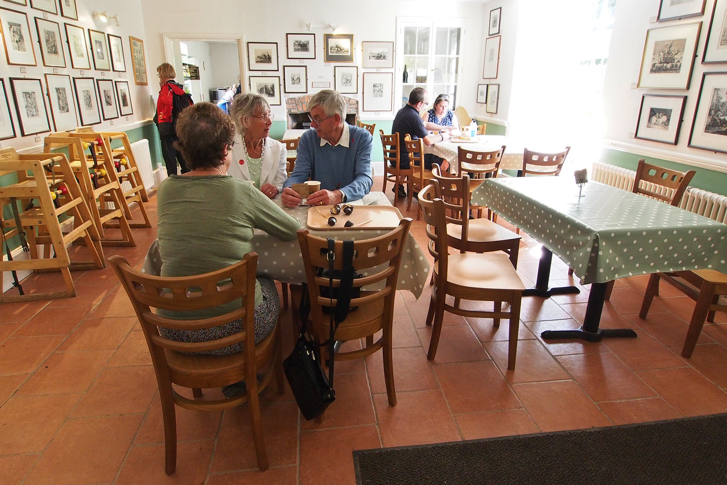 Tea Room im Steward's House . Lost Gardens of Heligan . Cornwall . Südengland (Foto: Andreas Kuhrt 2016)