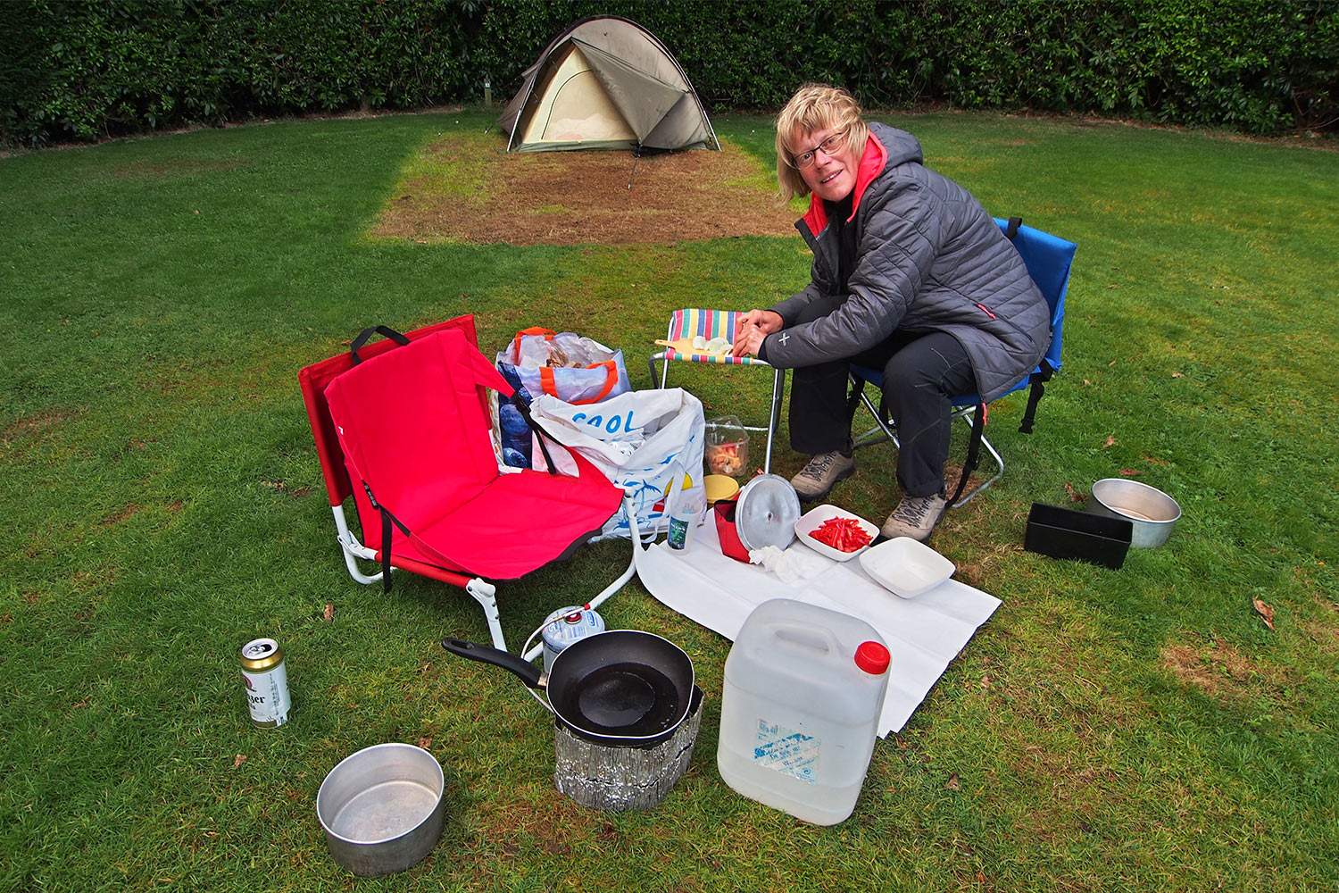 Eden Valley Holliday Park bei Lanlivery . Lost Gardens of Heligan . Cornwall . Südengland (Foto: Andreas Kuhrt 2016)