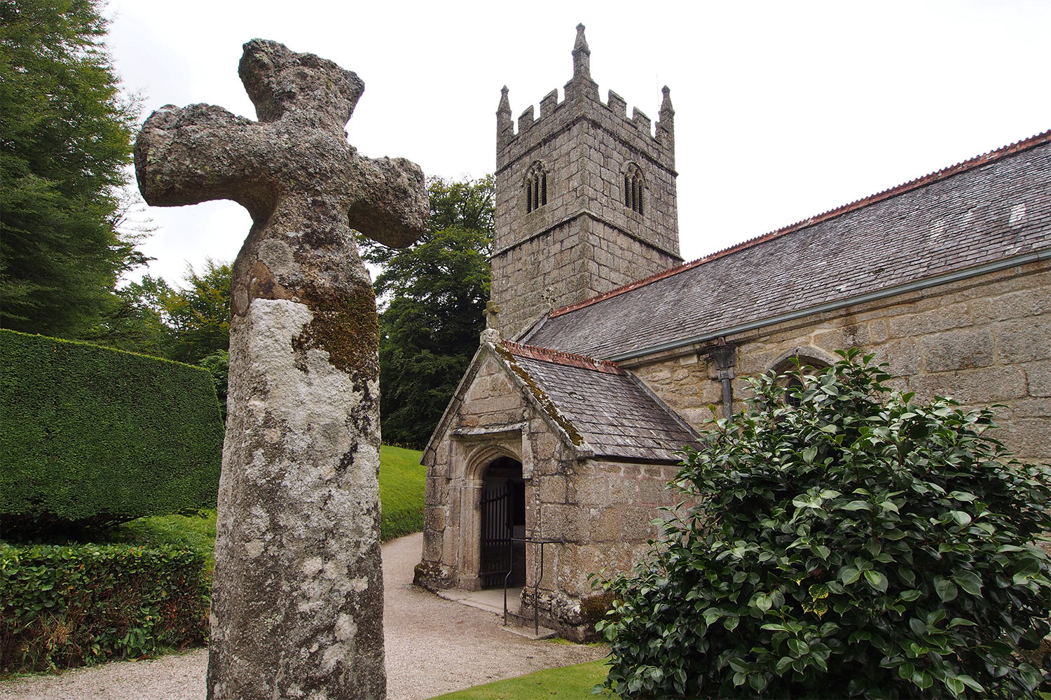 Kirche St. Hydroc . Lanhydrock House . Cornwall . Südengland (Foto: Andreas Kuhrt 2016)