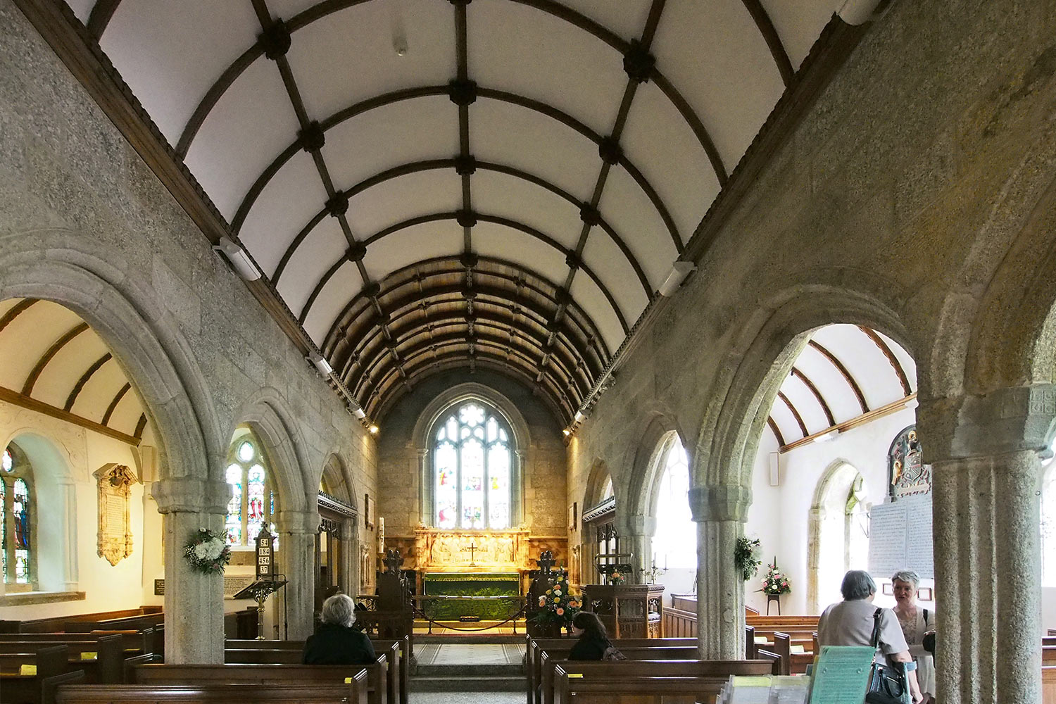 Kirche St. Hydroc . Lanhydrock . Cornwall . Südengland (Foto: Andreas Kuhrt 2016)