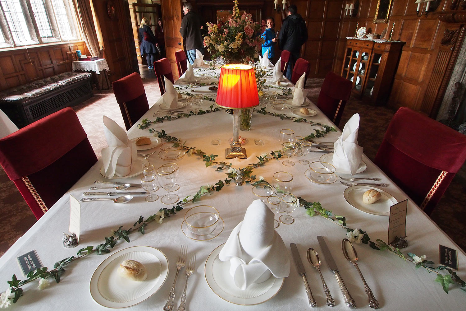 Esszimmer . Lanhydrock House . Cornwall . Südengland (Foto: Andreas Kuhrt 2016)