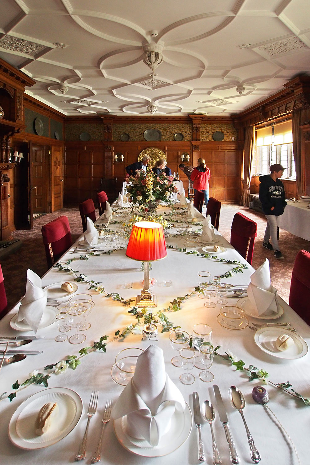 Esszimmer . Lanhydrock House . Cornwall . Südengland (Foto: Andreas Kuhrt 2016)