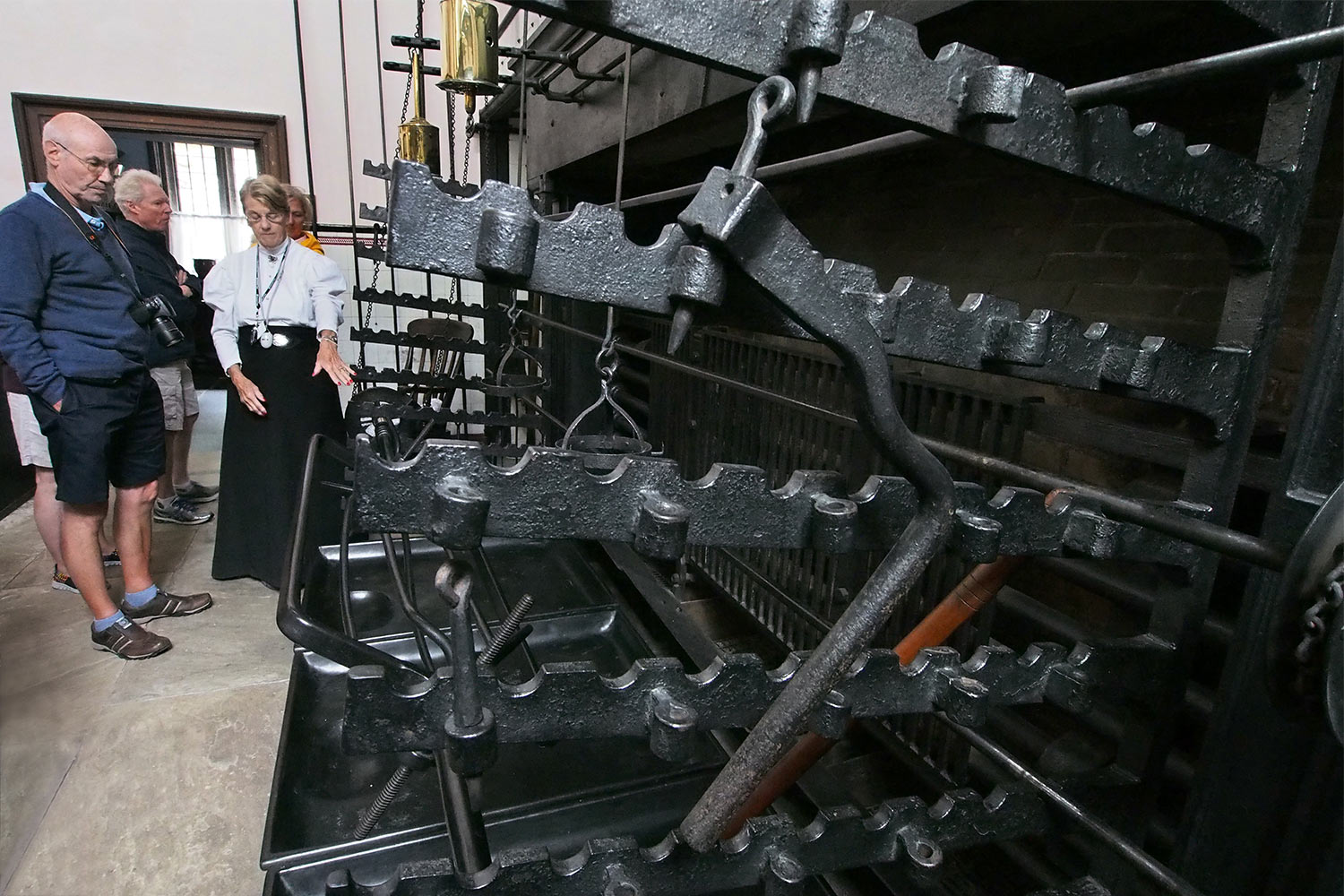 Grill in der Küche . Lanhydrock House . Cornwall . Südengland (Foto: Andreas Kuhrt 2016)