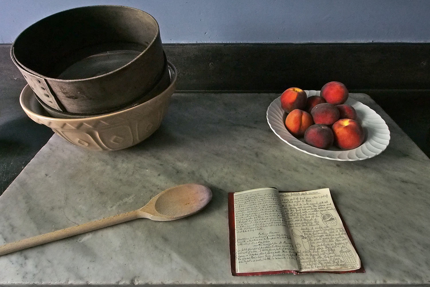 Backplatz . Lanhydrock House . Cornwall . Südengland (Foto: Andreas Kuhrt 2016)