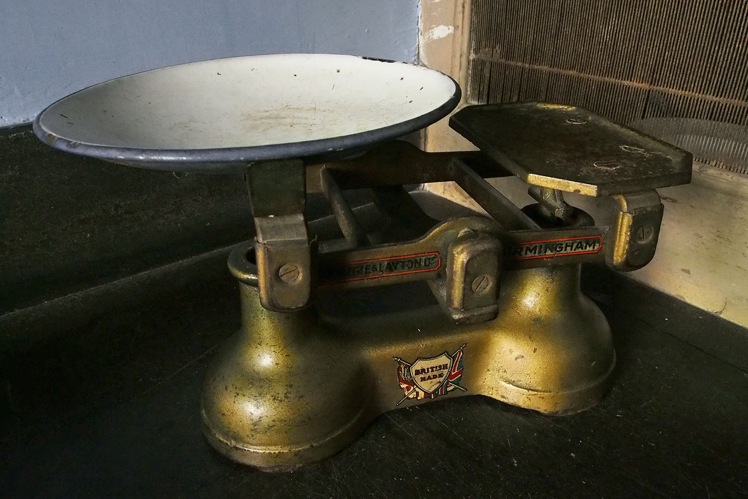 Küchenwaage . Lanhydrock House . Cornwall . Südengland (Foto: Andreas Kuhrt 2016)