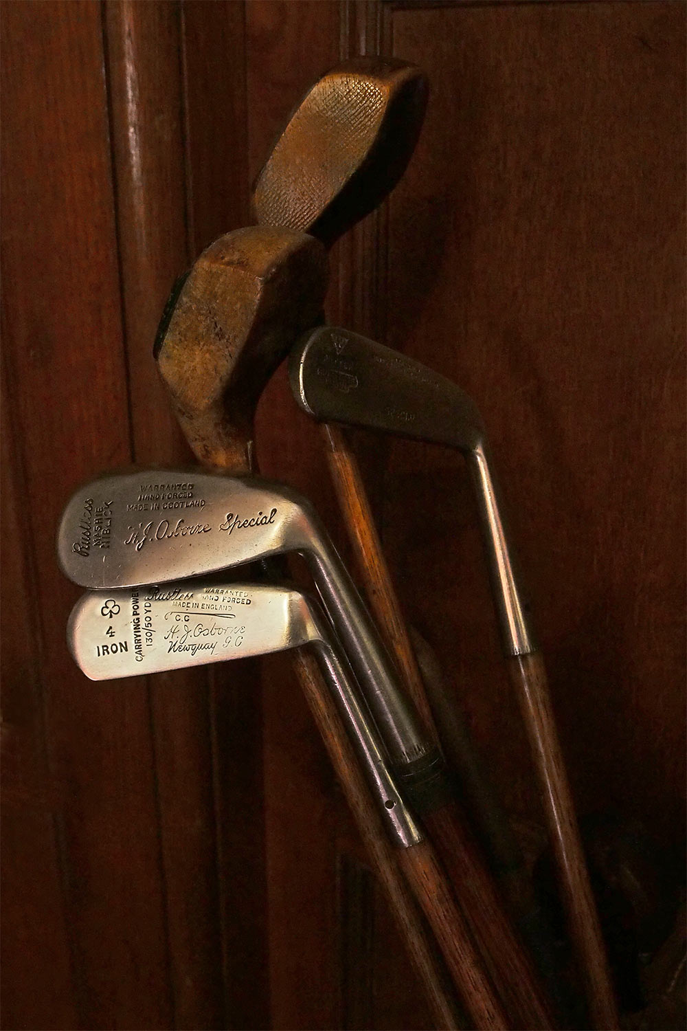 Golfschläger . Lanhydrock House . Cornwall . Südengland (Foto: Andreas Kuhrt 2016)