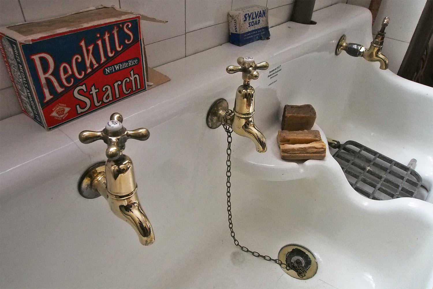 Spülküche . Lanhydrock House . Cornwall . Südengland (Foto: Andreas Kuhrt 2016)