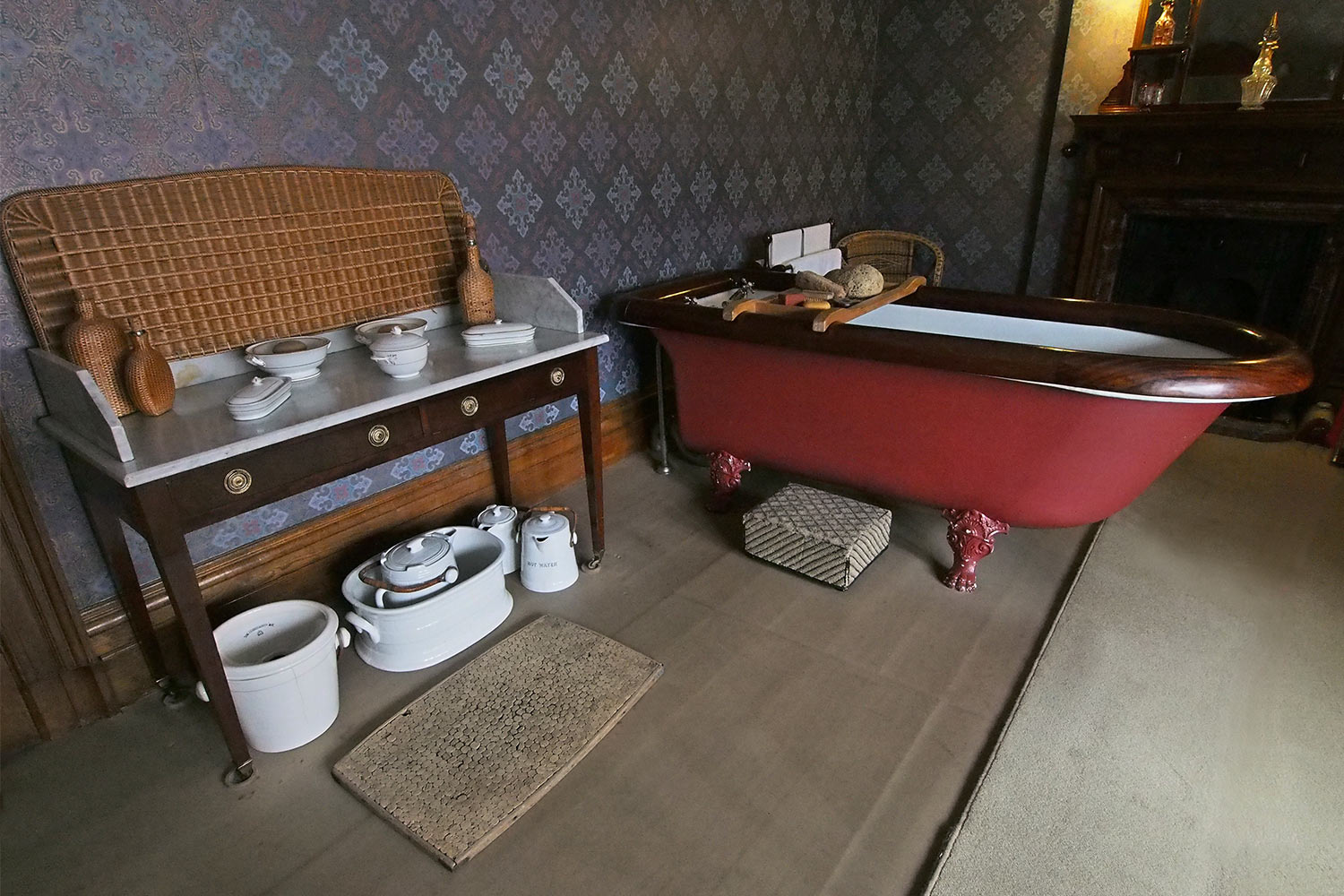 Lady's Bad . Lanhydrock House . Cornwall . Südengland (Foto: Andreas Kuhrt 2016)