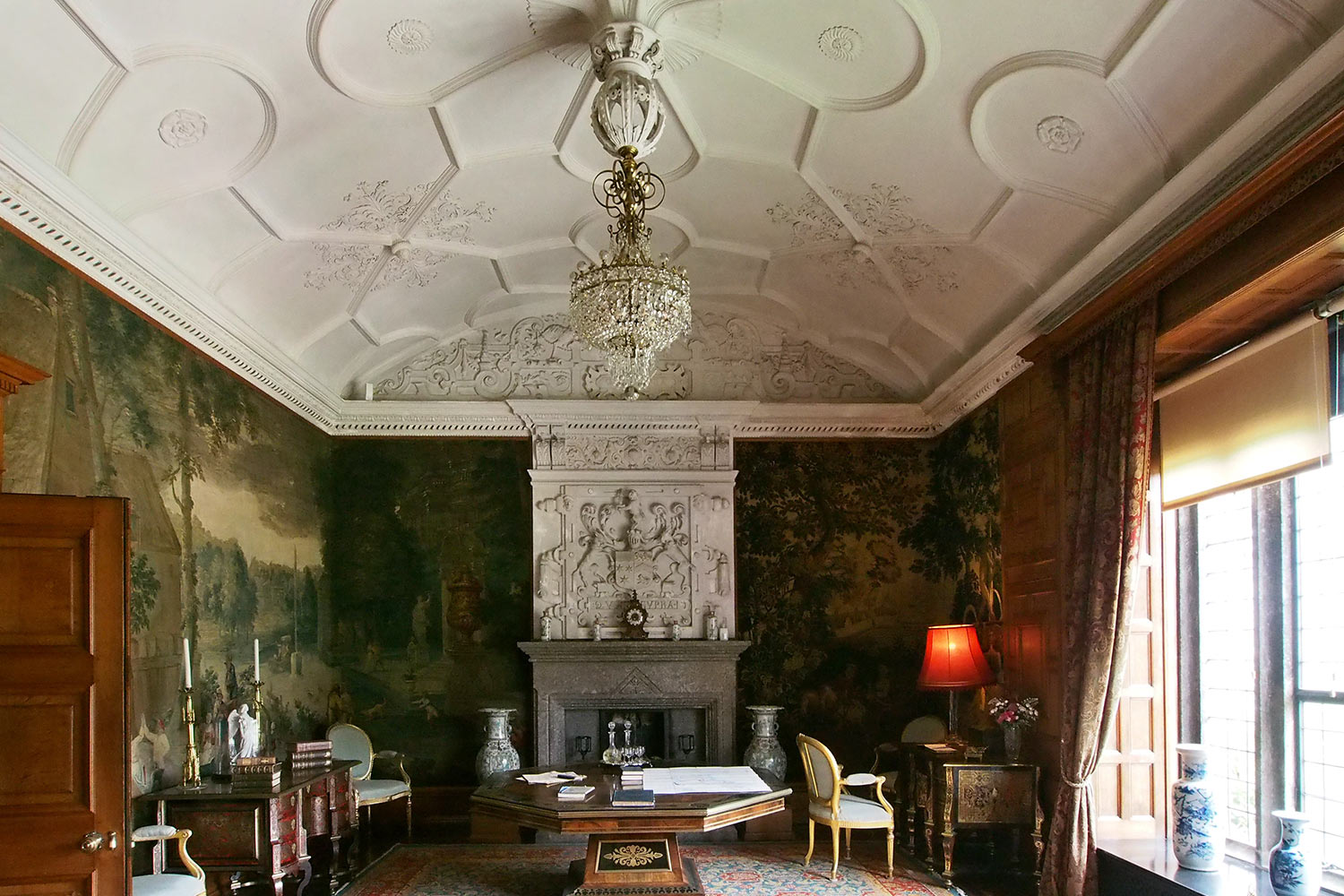 Morning Room . Lanhydrock House . Cornwall . Südengland (Foto: Andreas Kuhrt 2016)