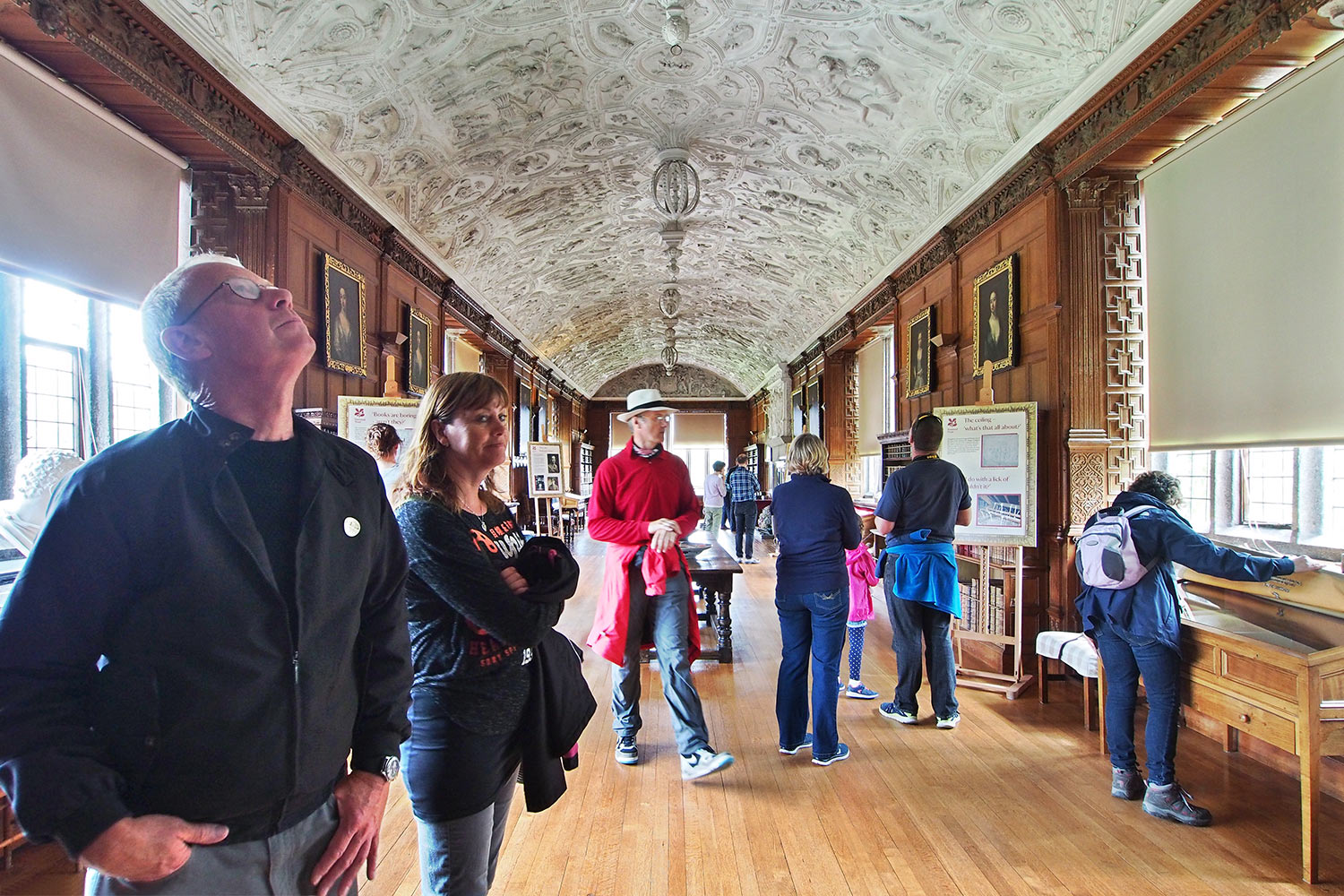 Long Gallery . Lanhydrock House . Cornwall . Südengland (Foto: Andreas Kuhrt 2016)
