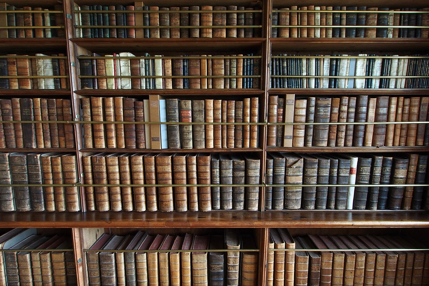 Bibliothek in der Long Gallery . Lanhydrock House . Cornwall . Südengland (Foto: Andreas Kuhrt 2016)
